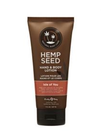 Earthly Body Hemp Hand &amp; Body Lotion Velvet Isle Of You 7oz