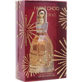 JIMMY CHOO I WANT CHOO by Jimmy Choo EAU DE PARFUM SPRAY 4.1 OZ (LIMITED EDITION)