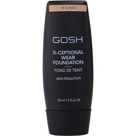 Gosh by Gosh X-Ceptional Wear Foundation Long Lasting Makeup - #18 Sunny --35ml/1.2oz