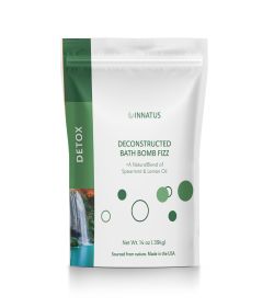 Sea Salt Fizzy Deconstructed Detox Bath Bomb ‚Äì 14oz Bath Fizz ‚Äì Infused with Spearmint, Lemon
