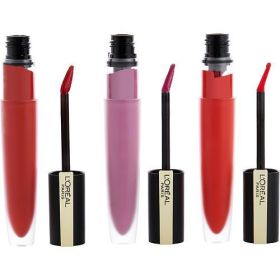 L'OREAL by L'Oreal Rouge Signature Matte Color Ink Lipstick Trio --3x7ml/0.24oz
