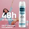 ABOVE Cream Light - 48 Hours Antiperspirant Deodorant - Dry Spray for Women - Notes of Passion Fruit - Protects Against Sweat and Body Odor - Delivers
