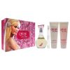 Can Can by Paris Hilton for Women - 4 Pc Gift Set 3.4oz EDP Spray, 0.34oz EDP Spray, 3oz Body Lotion, 3oz Bath and Shower Gel