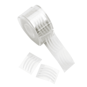 E744 Heart-shaped Curling Double Eyelid Patch S-shape (Color: White)