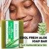 KYLIEFIT Natural Aloe Vera Soap Bar- Face, Hand, and Body Wash - Cleansing & Moisturizing, Anti Spots, Smooth Skin, 200g /7 oz